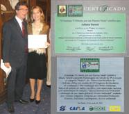 Prof.ª Juliana Gerent recebe prêmio em São Paulo